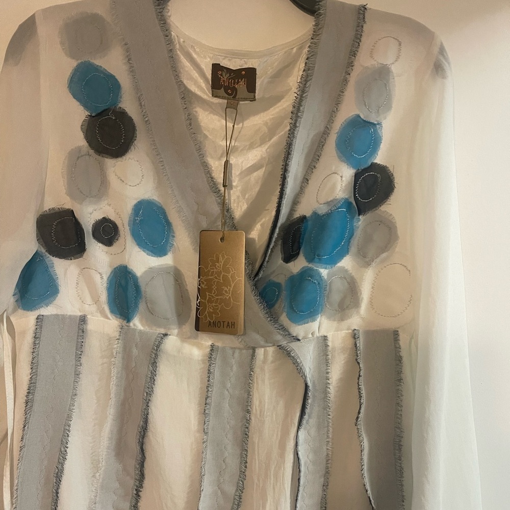 Anotah Princely Beige Top/Dress